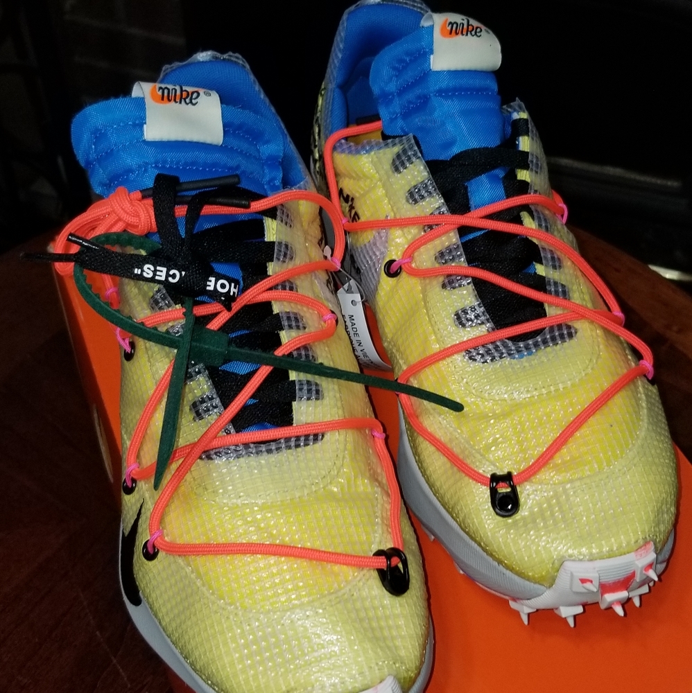 🌊NIKE/OFF-WHITE VAPOR STREET SNEAKERS - Picture 2 of 8